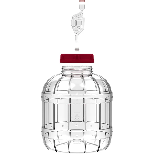Borcan incasabil, multifuncțional pentru fermentare, 8L - 3