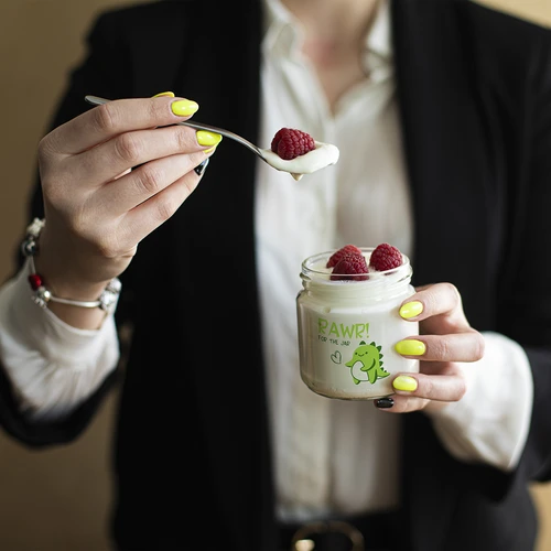 Borcan pentru copii twist off 212ml cu imprimeu și capac fi 66/4, 6 buc. - 12