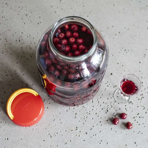 Borcan pentru tincturi 5L și capac cu mâner - 7