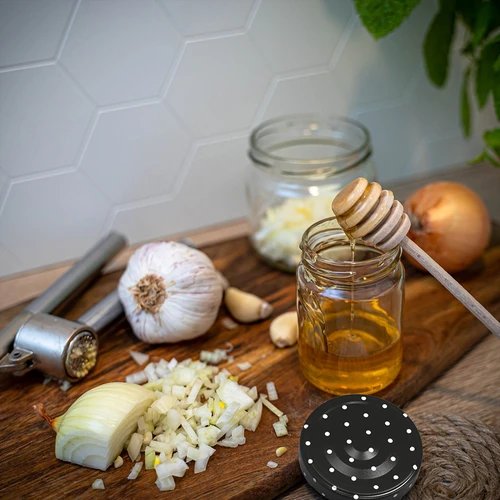 Borcan TO 156 ml capac colorat fi 53/4 - 6 buc. - 9