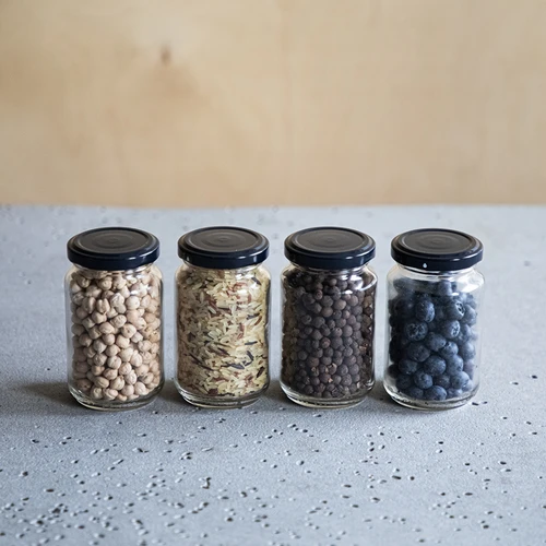 Borcan TO 190ml cu capac colorat fi 53 - 8 buc. - 11