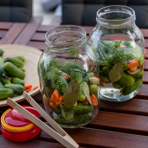 Borcan TO 3 L și capac fi 100 cu mâner - 8