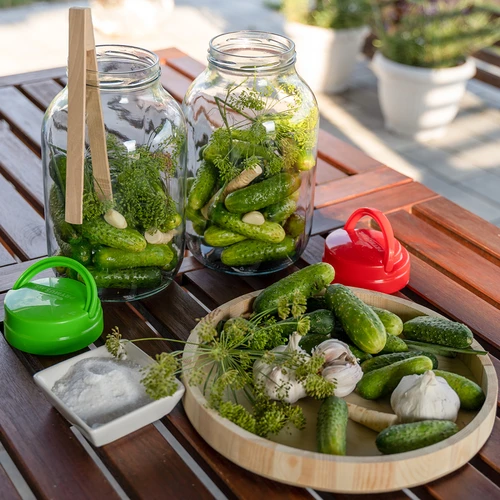 Borcan TO 4 L și capac fi 100 cu mâner - 9