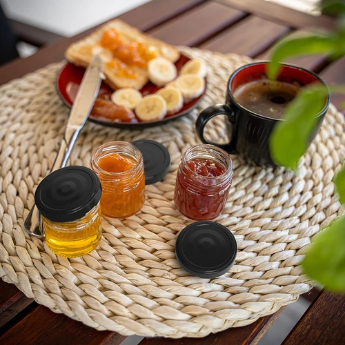 Borcan TO 40 ml cu capac colorat fi 43 - 10 buc. - 9