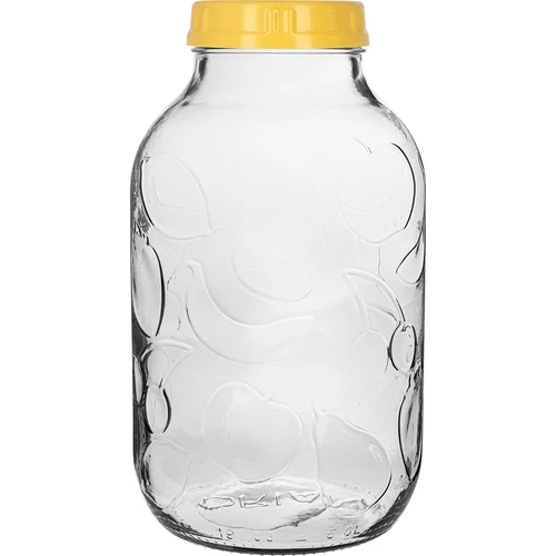Borcan TO 5 L și capac din plastic fi 100, cu mâner - 3