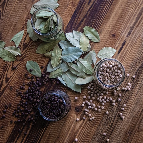 Borcan twist-off 500ml "Amforă Răsturnată" cu capac negru fi 82/6, 6 buc. - 12