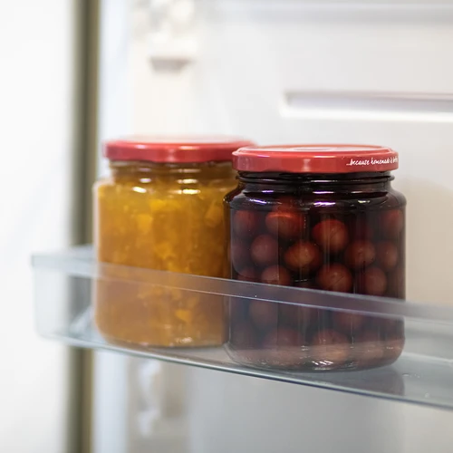 Borcan twist-off, gros 580ml cu capac bordo fi82/6, 6 buc. - 9