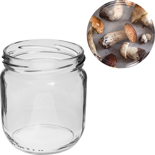 Borcane TO Gurken 425 ml cu capac colorat fi 82/6 - 6 buc. - 8