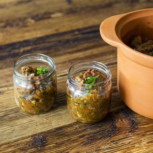 Borcane TO Gurken 425 ml cu capac colorat fi 82/6 - 6 buc. - 11