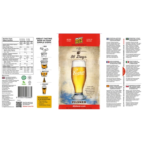 Brewkit Coopers 86 zile Pilsner - 5