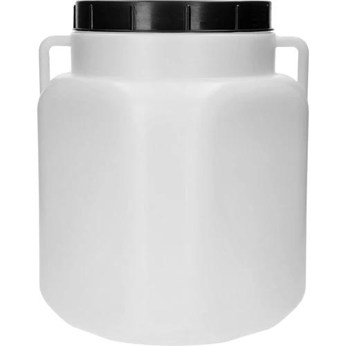 Butoi Pătrat de 30 L, alb, cu mânere, Sterk - 2