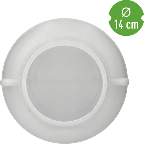 Butoi pentru murături 10 L – alb, cu mânere - 5