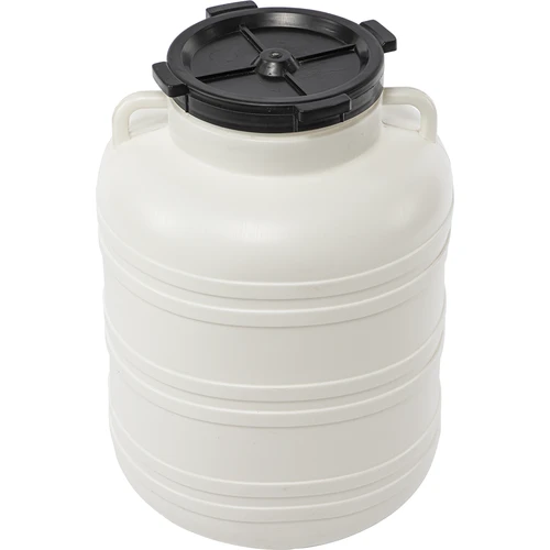 Butoi pentru murare 60L - alb, cu mânere