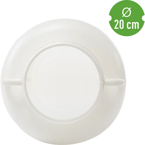 Butoi pentru murare 60L - alb, cu mânere - 5