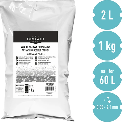 Cărbune activ de cocos 1 kg - 2