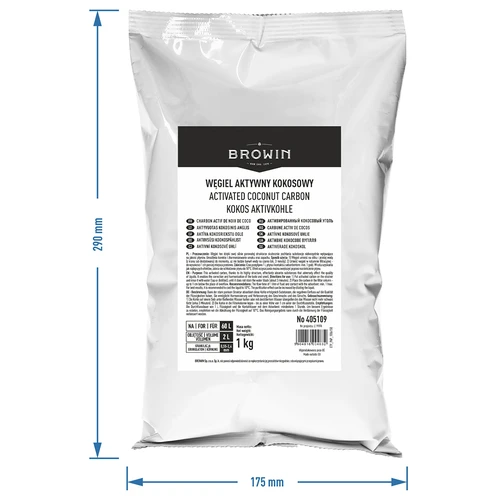 Cărbune activ de cocos 1 kg - 6