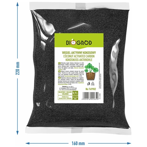 Cărbune activ de cocos pentru plante 0,9 L - 5