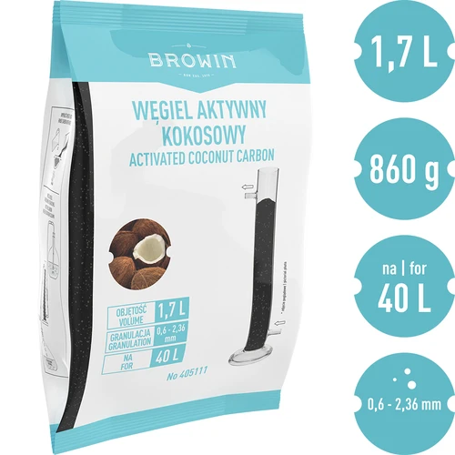 Cărbune activ din cocos 0,86 kg - 2