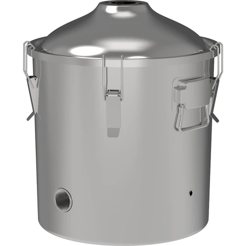 Capac convex 30 L pentru recipient din oțel - 5