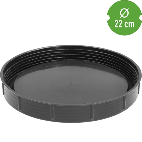 Capac cu filet pentru butoaie pătrate de 30, 40 și 50 L, Ø 22 cm - 2