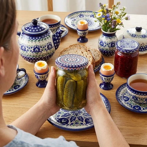 Capac cu imprimeu – model Ceramică 2, fi 82/6, set 10 buc. - 5