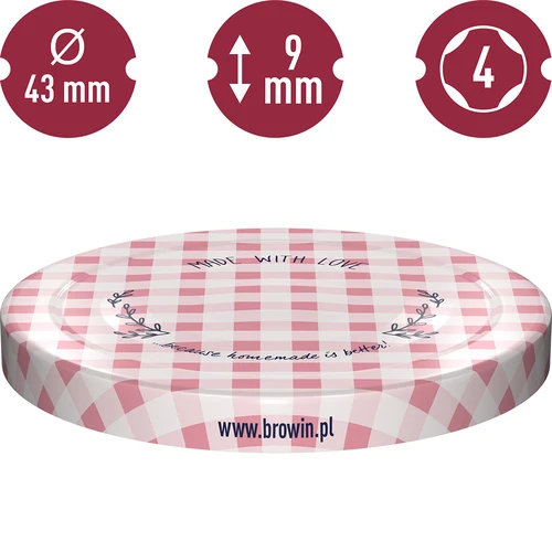 Capac fi 43 carouri - 10 buc. - 10