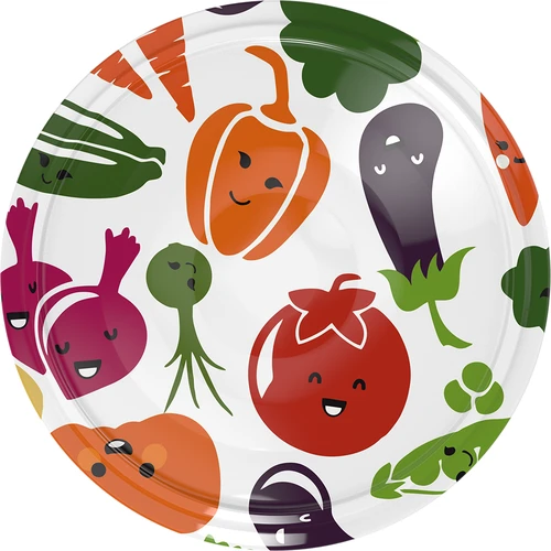 Capac fi 66/4 fețe de legume - 10 buc.