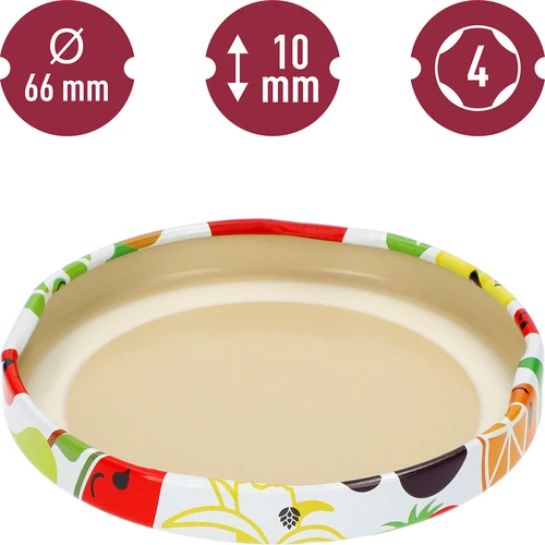 Capac fi 66/4 fructe - 10 buc. - 4