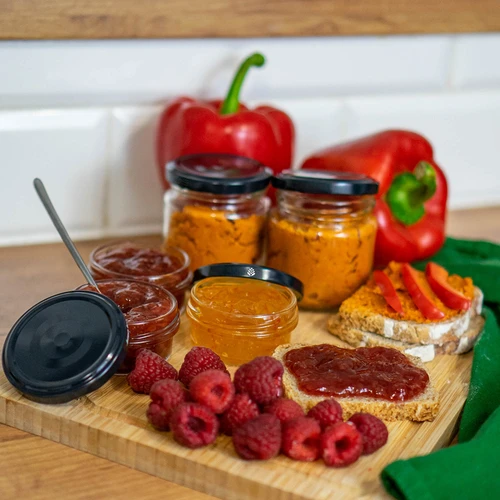 Capac fi 66/4 negru - 10 buc - 9