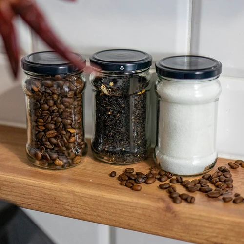 Capac fi 66/4 negru - 10 buc - 10