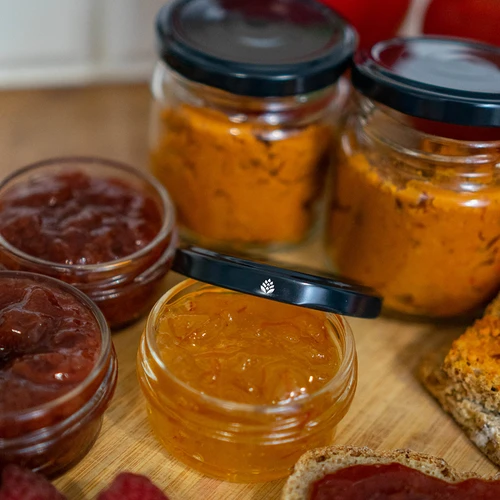 Capac fi 66/4 negru - 10 buc - 8