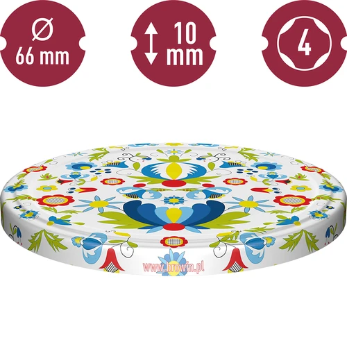 Capac fi 66 cașubian - 10 buc. - 3