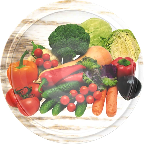 Capac fi 82/6 legume pe fundal alb - 10 buc.