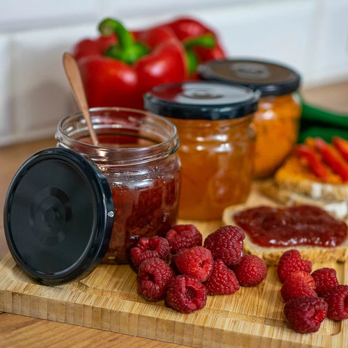 Capac fi 82/6 negru - 10 buc. - 9