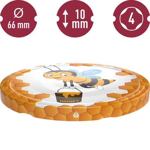 Capac fi66 miere "Gucio" - 10 buc. - 3