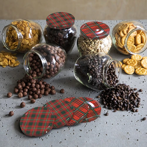 Capac fi82/6 carouri scoțiene mix, 10 buc. - 9