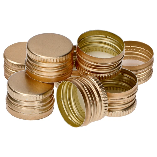 Capac pentru sticle fi 28/18 - auriu - 8 buc.