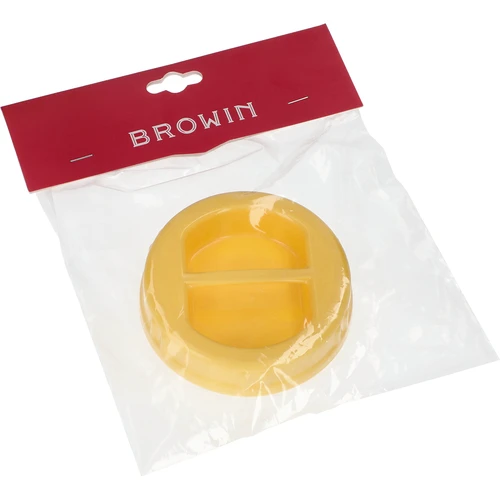 Capac TO fi100 mm, galben, din plastic, cu mâner, pentru borcane din sticlă - 5