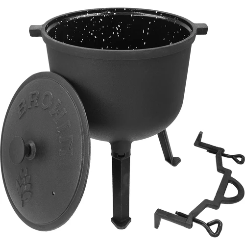 Ceaun emailat, 10 l, din fontă - 3