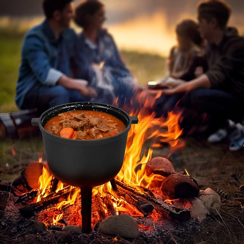 Ceaun emailat, 10 l, din fontă - 6