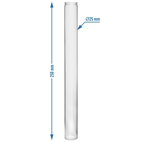 Cilindru gradat din material plastic pentru măsurători cu instrumente de măsurare a lichidelor, 25 cm - 2