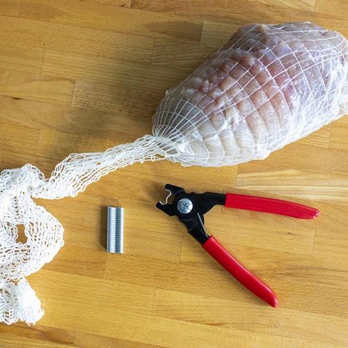 Clește pentru mezeluri + 60 de clipsuri - 4