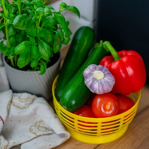 Coșuleț de plastic pentru Dam 5L, galben - 7