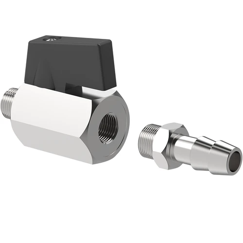 Coloană de filtrare premium din oțel inoxidabil, cu accesorii și cărbune activ incluse - 5