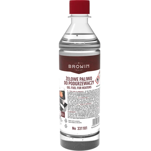 Combustibil gel pentru încălzitoarele afumătoare 0,5 L