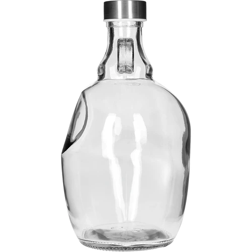 Damigeană 1,5 L, cu capac metalic fi 43 mm și mâner - 2