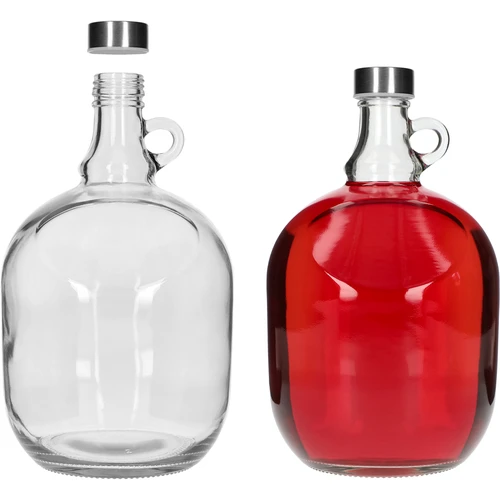 Damigeană 3 L, cu capac metalic fi 43 mm și mâner - 3