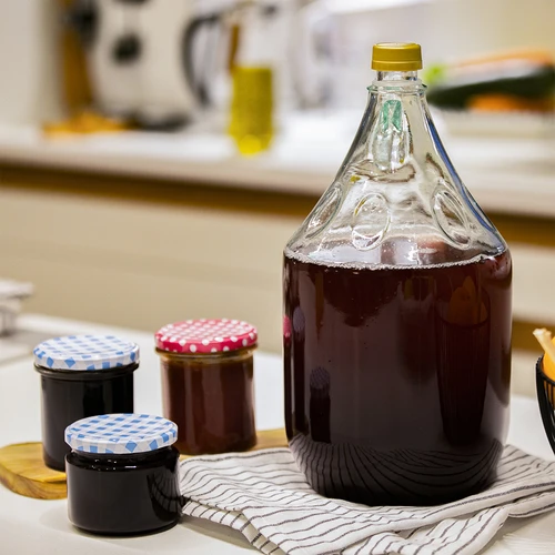 Damigeană 5 L Dama cu capac - fără coș - 5