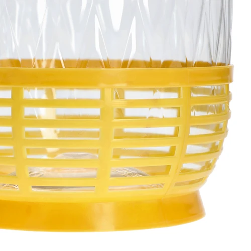 Damigeană Dama 5 L PET, cu capac cu filet, mâner și coșuleț - 4