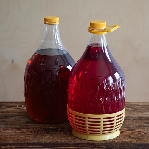 Damigeană Dama 5 L PET, cu capac cu filet, mâner și coșuleț - 8